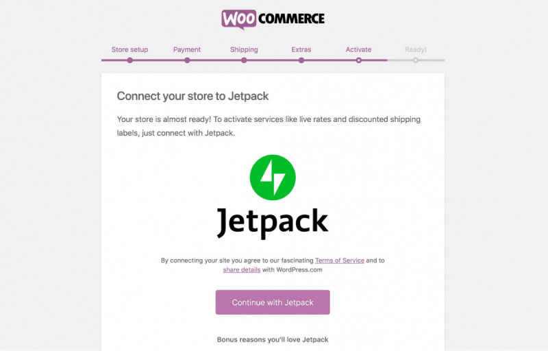 Kết nối WooCommerce với Jetpack