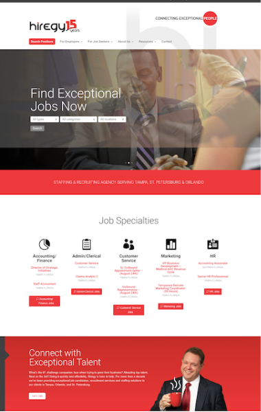 Nội dung thiết kế web tuyển dụng
