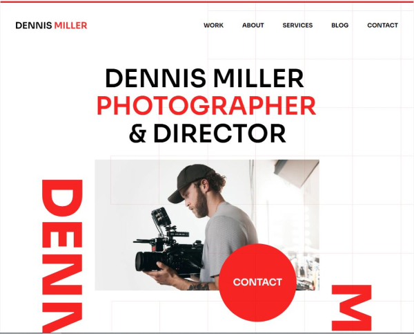 Khám phá mẫu theme cho website giới thiệu tác phẩm và dịch vụ cá nhân