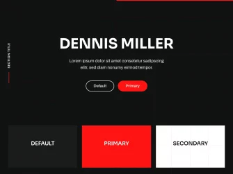 Biến thể phong cách theme cho website cá nhân