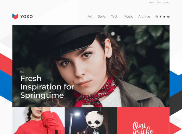 Giới thiệu mẫu giao diện web tin tức đẹp và ấn tượng