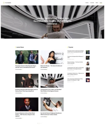 Trang tin tức trang web review