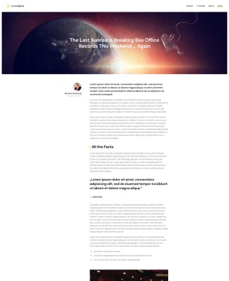 Bài đăng tin tức trang web review
