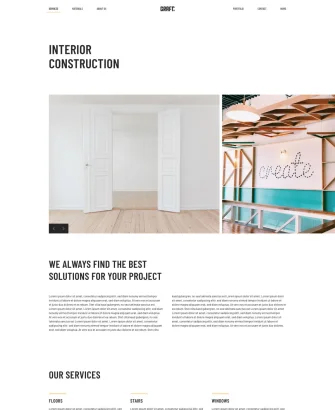 Trang dịch vụ website handmade