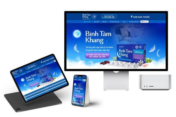 Thiết kế website thực phẩm chức năng